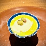 299682586 - 2025.5.  山羊ミルクアイス オリーブオイルかけ