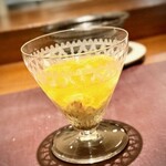 アカ - 2025.5.  毛蟹と独活のガスパチョ