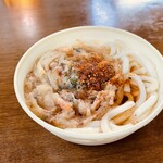 ポピーとよさか - 天ぷらうどん