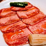 焼肉の名門 天壇 - 上タン塩