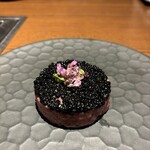 焼肉うしごろ - キャビアのタルタル