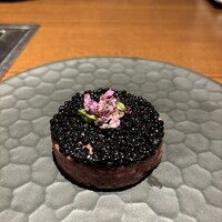 焼肉うしごろ 表参道店 - キャビアのタルタル