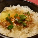 ラーメン山岡家 - たまごかけご飯