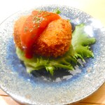 四谷本殿 - 蟹クリームコロッケ