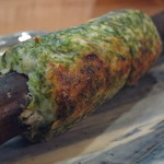 酒肴遊善 じねん - 自家製　浜名湖海苔ちくわ　2014.08