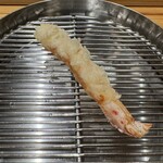 てんぷら 下村 - クルマエビ１本目