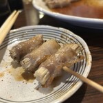 とり源 - えのき巻き