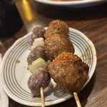 とり源 - ズリと団子