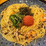 五右衛門 - 料理写真:明太子と海老としめじの青じそ風味