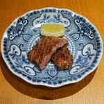 焼肉くるみ - ☆特上厚切り塩タンはレモンを搾って(^^♪☆