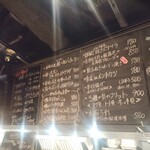 茅場町食堂 History by moto since 2010 - 店内のボード1