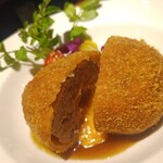 茅場町食堂 History by moto since 2010 - チーズinメンチカツ＠アップ