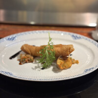 横浜うかい亭 - 海老の春巻き