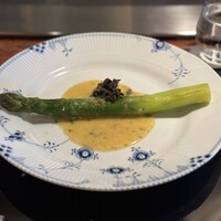 横浜うかい亭 - グリーンアスパラ