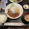 やっぱりおいしいごはんが一番 - まぐろほほ肉ステーキ定食