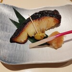 鮨 なかや - 銀鱈の西京味噌焼き