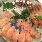 銭箱 - 刺身盛合せ