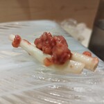 鮨 なかや - エシャロット、もろみ味噌漬け