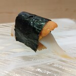 鮨 なかや - 淡路島スミイカ、北方領土馬糞ウニ