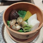 鮨 なかや - 野菜せいろ蒸し