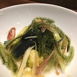 山海倶楽部 - 泉州水茄子と海ぶどう