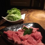 山海倶楽部 - 佐賀牛の焼きしゃぶ