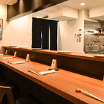 寿司海路 - カウンター席