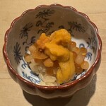 鮨 一二郎 - 雲丹と2種類のイクラの小丼