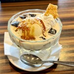 王様の珈琲 - キャラメル珈琲ゼリーサンデー