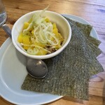 大衆食堂みゆき - 納豆沢庵