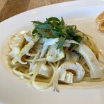 リトルネスト - シラウオと竹の子のペペロンチーノ