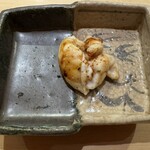 佐野鮨 - 焼き白子（鯛）　◎