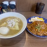 ヌードル＆スパイスカレー 今日の1番 - 朝限定セット ¥1,000-(税込)