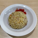 自由軒 - 半チャーハン