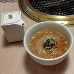 焼肉の名門 天壇 - そば粉冷麺