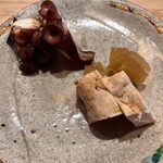 すしやのたい悟 - 煮蛸さんと鮟肝さんでーす。③