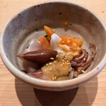 すしやのたい悟 - 貝のぬた和えさんでーす。④