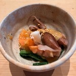 すしやのたい悟 - 貝のぬた和えさんでーす。③