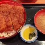 柏屋食堂 - 上名代ソースかつ丼（ロース）
