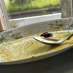 インデアンレストラン  ニューミラ - エビは尻尾も殻も食べてしまう流儀なので、後には何も残らない^_^