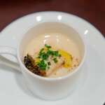 ARMONICO - 津久見市無垢島の黒鮑と菊芋のスープ