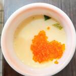 はまさき村 - 冷製の茶碗蒸し