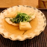 魚菜料理 縄屋 - 櫻鱒・うるい・筍 202505