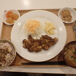 トーコーキッチン - アフリカンチキン 副菜二品 豚汁 ご飯