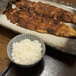 う嵐 - 勿論ご飯はおかわり。しっかり鰻の香りもするカリフワの鰻でした♪