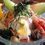 長老亭天戸茶屋 - 具だくさん！冷し中華