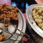 九寨溝 - 唐揚げ、お団子