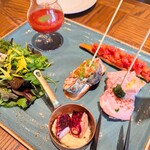 Seafood & Tapas LUBINA - ピンチョスプレート