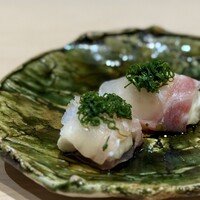 すし宮川 - 鯛の白子巻き