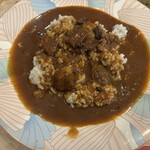 西洋亭 - カレー。お肉もしっかりで最高に美味しい！